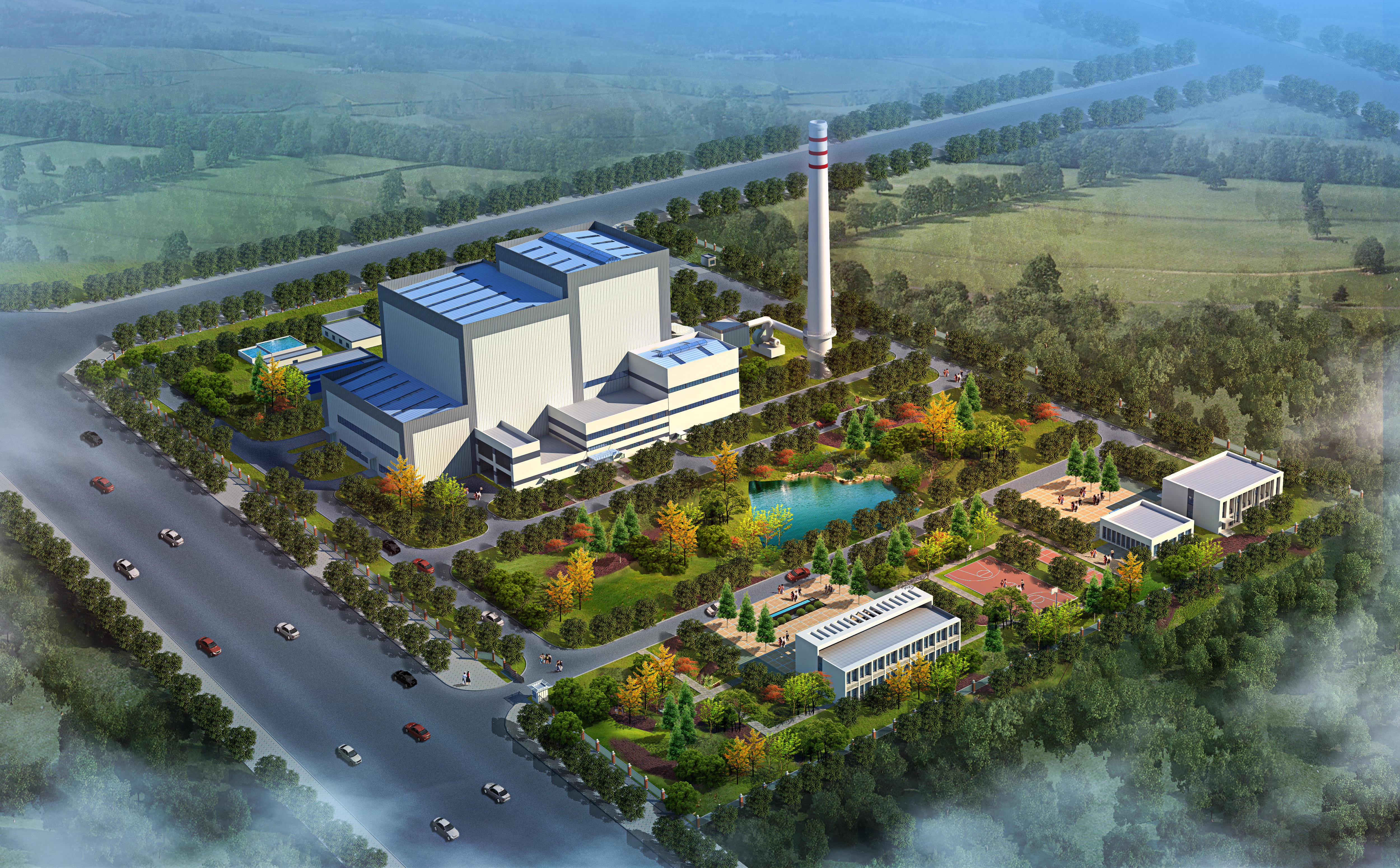 白银市生活垃圾焚烧发电厂