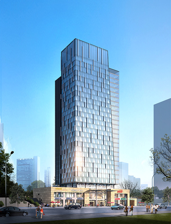 重庆市涪陵区汇智国际钢结构商务楼